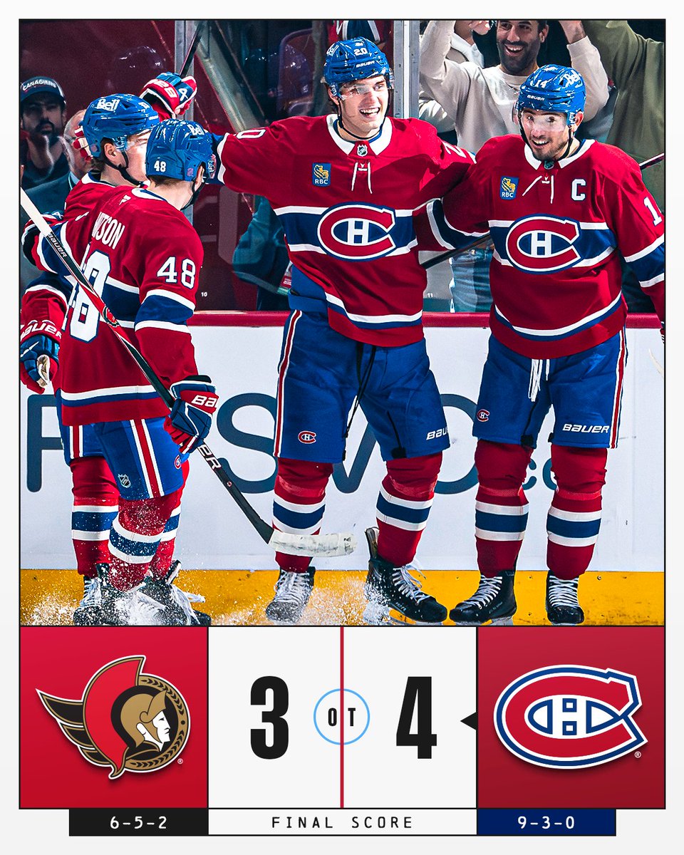 MONTREAL WINS A THRILLER IN THE EXTRA FRAME 😱
