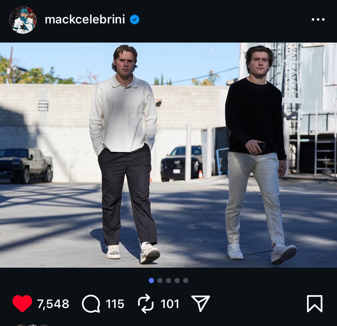 notevenastarr's tweet photo. a post of all solo pics and his dog but ofc the cover photo had to be him and will https://t.co/YC73A7Umri
