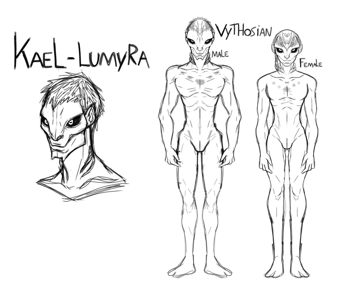 RedramBa's tweet photo. Just made an alien race that talks in Morse code by making clicking noises with their throats and blinking their lights on their chest. https://t.co/AC0G2stMjs