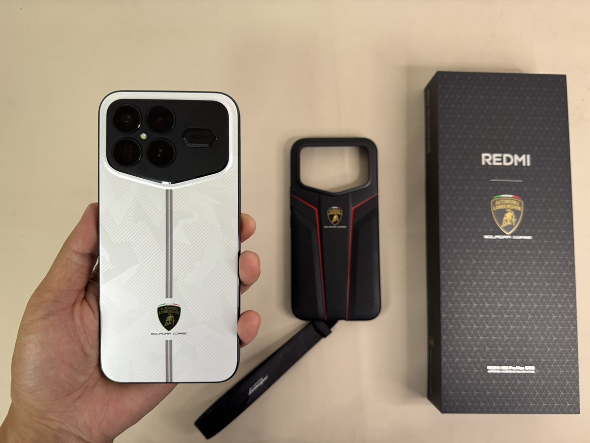 smartphonesfans's tweet photo. Redmi k9promax Lamborghini edition hands on. #redmik90promax #redmi #Lamborghini https://t.co/gv7PVzFdlI
