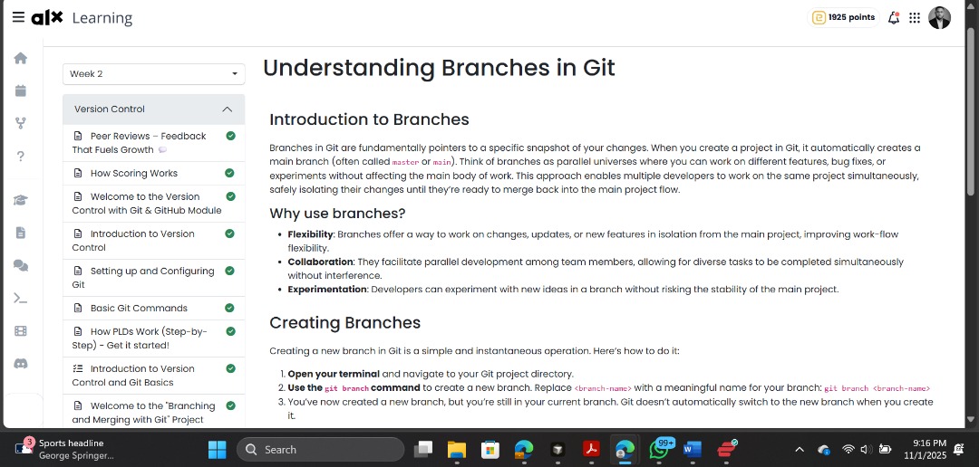 Papa_Nhee's tweet image. ALX SE Stories #Backend #Frontend 
I&apos;ve moved from single commits to managing project integrity. Now I understand that distributed vcs(Git) is the one of the only ways to communicate without constant risk.

Branching is great, but fixing conflicts is where the real work happens.