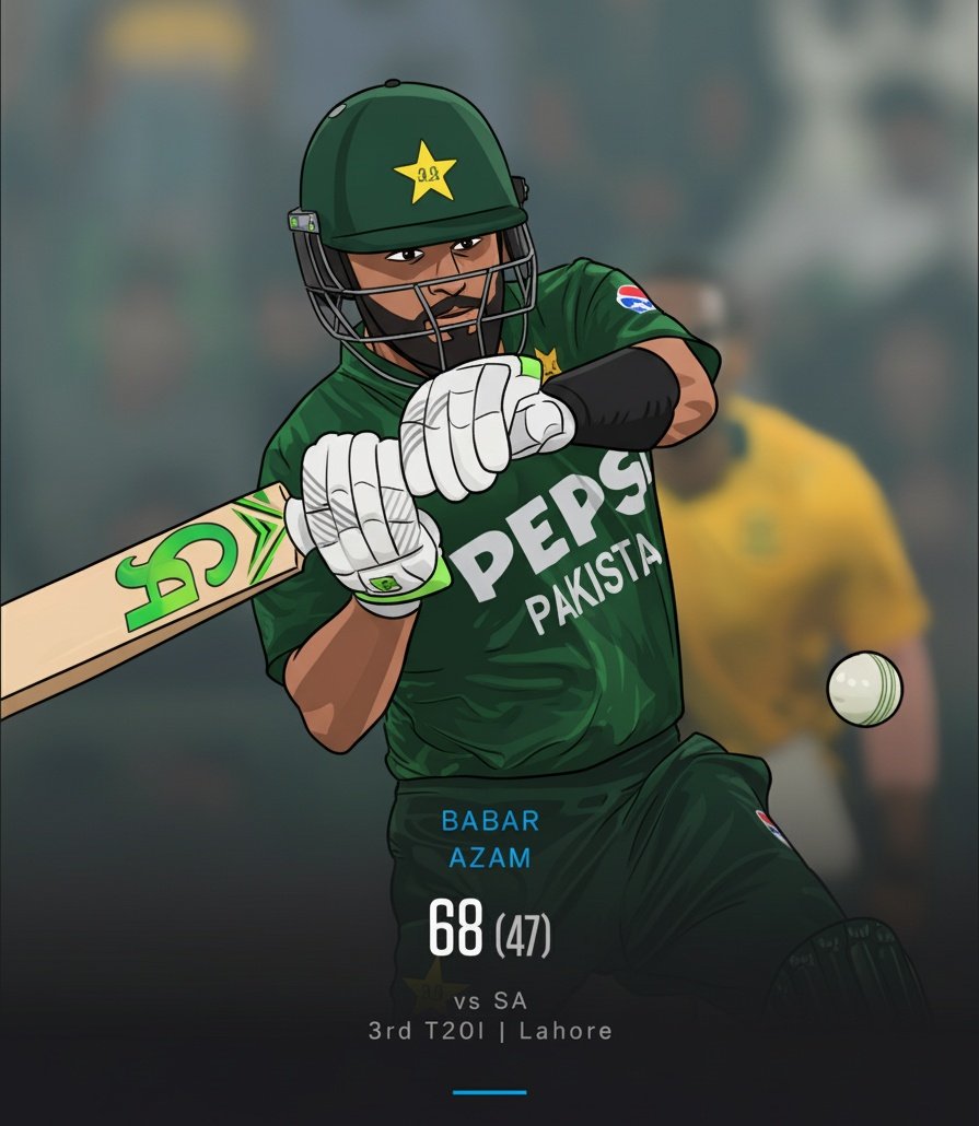 The king Babar Azam is back in the shortest format - a superb knock in the chase as Pakistan near victory.
#BabarAzam #kingisback #GOAT #PAKvSA
