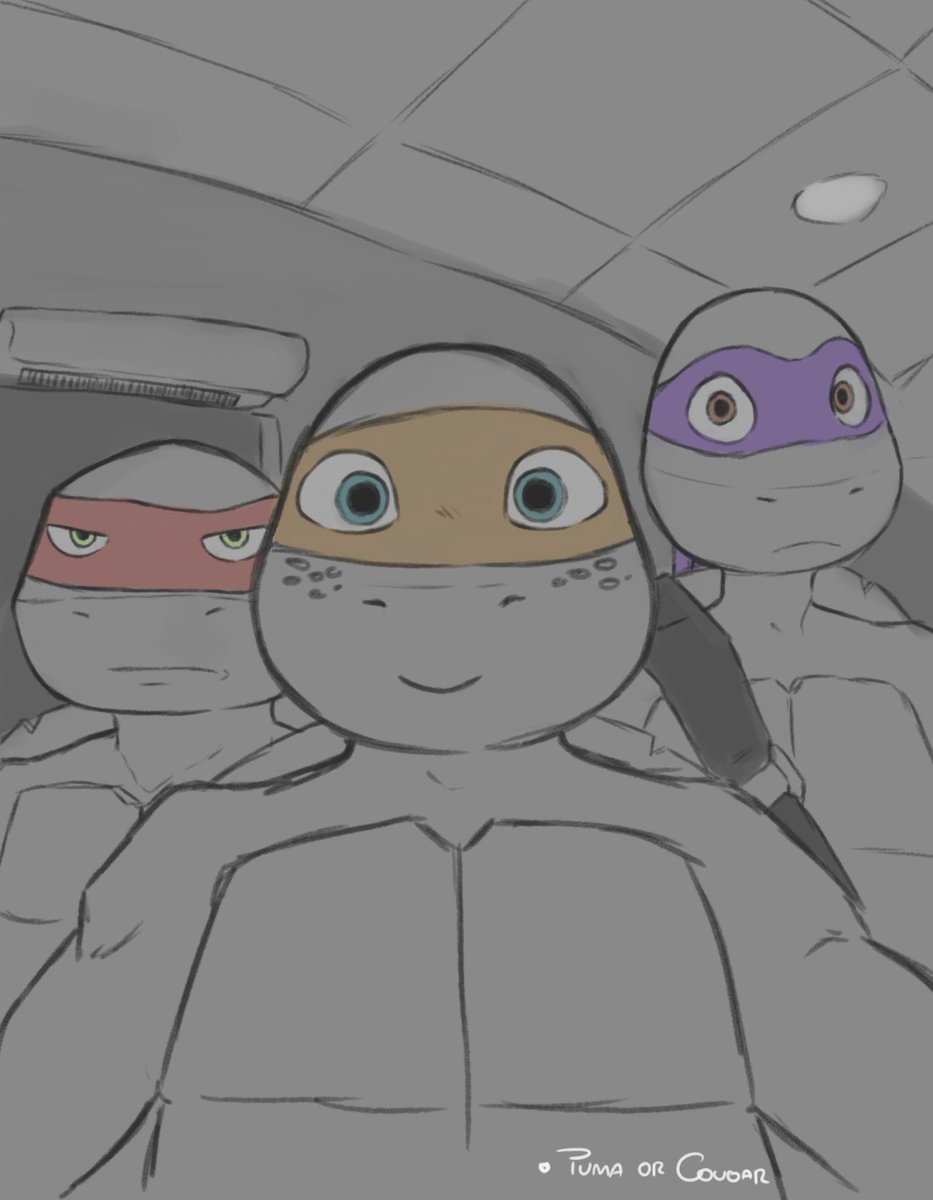 Cougar_or_puma's tweet image. Taking advantage of Halloween to buy a pizza like normal people? Hell, yeahhh
#TMNT #tmnt2012 #tmnt