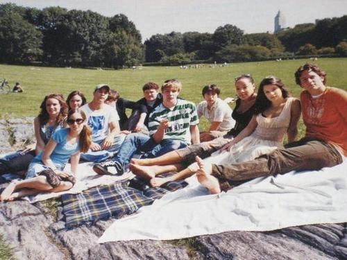 springwakemedia's tweet image. #SpringAwakening cast at Central Park