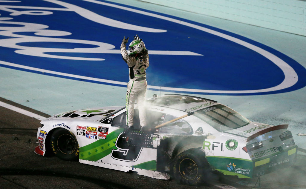 STaranto92's tweet image. Jesse Love's 2025 Xfinity Championship vs. Tyler Reddick's 2018 Xfinity Championship

Love 2025: 2 wins (First &amp;amp; Last Race), 9 Top 5s, 22 Top 10s, 296 laps led, Avg. finish 11.0
Reddick 2018: 2 wins (First &amp;amp; Last Race), 7 Top 5s, 20 Top 10s, 184 laps led, Avg. finish 12.9