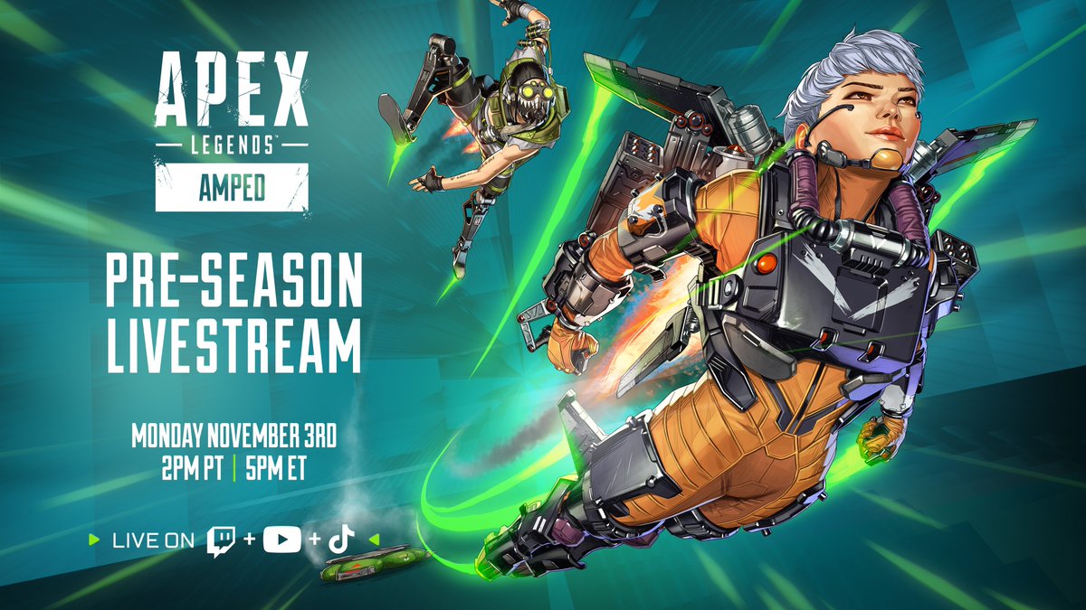 On Monday at 5PM ET  I will be getting a chance to preview season 27 for Apex Legends, Amped! Thank you <a href="/EA/">Electronic Arts</a> for the  invite to this event. #EAPartner #ApexAmpedPreview