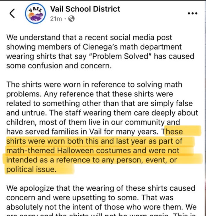 aHEMandias's tweet image. These halloween shirts have been for sale for over a year, and these same teachers wore the same shirts last year, thus not everything is about Charlie Kirk. It’s not the teachers fault the universe does shit like this ALL THE TIME.
— #Synchronicity #PredictiveProgramming