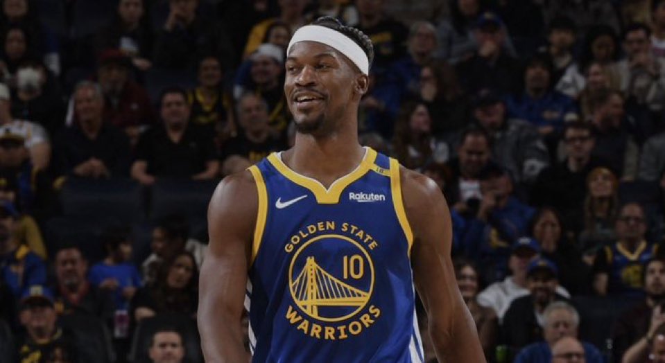 Jimmy Butler is the fastest player in Warriors history to record 500+ PTS, 200+ REB, &amp; 200+ AST.