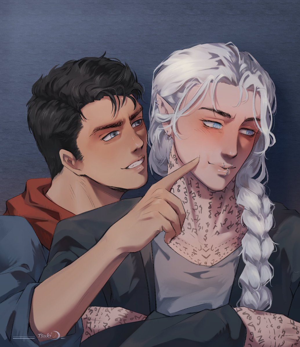 5th fanart of the monstrous book series by <a href="/authorlilymayne/">Lily Mayne</a> 🤍
Moth and Charlie 🫶🏼🤍✨