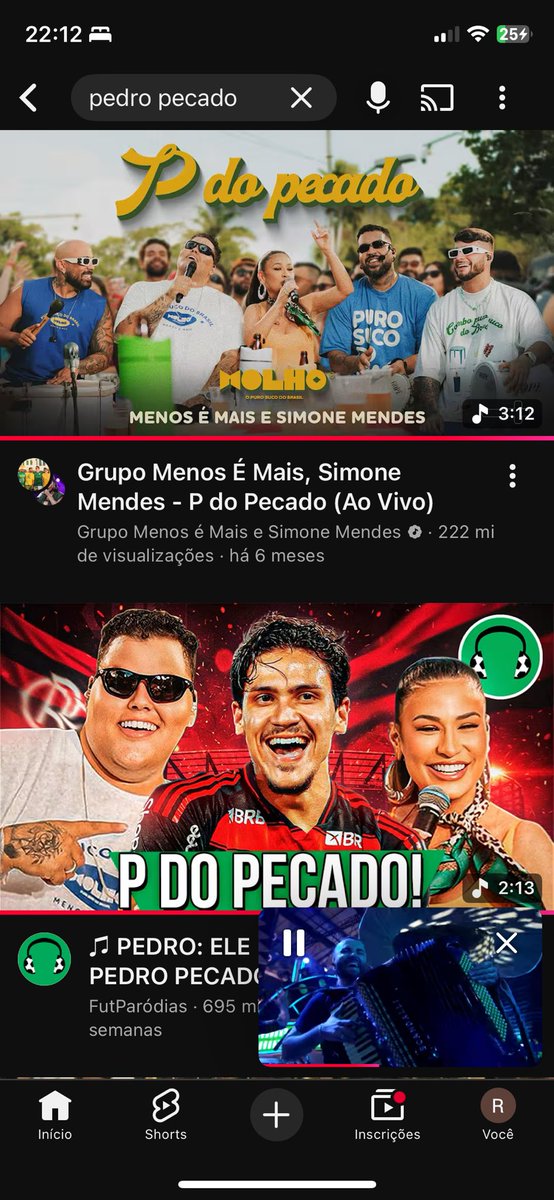Minha mãe “coloca um Pedro do pecado” fui ver era essa música 😅😂😂😂