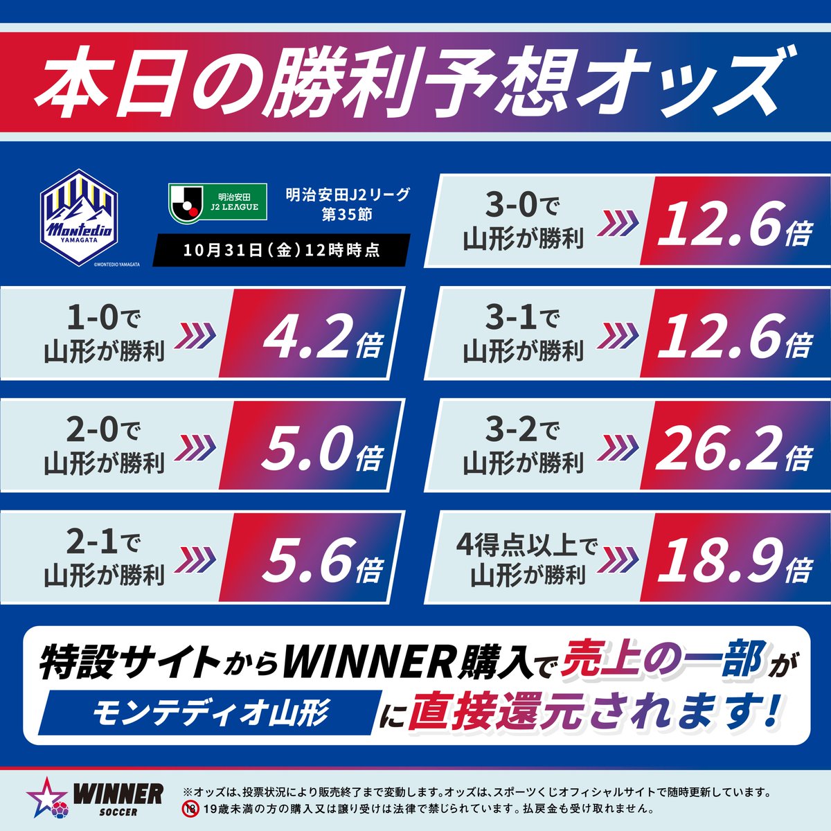 モンテディオ山形広報／Montedio Yamagata on X