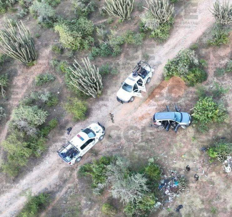 Rayado033's tweet image. Enfrentamientos en la Boquilla, #Ríoverde SLP 
Sicarios atacan a la Guardia Civil Estatal y logran darse a la fuga. 
Zona predominante del CJNG