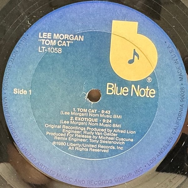 美盤 LEE MORGAN - Tom Cat ブルーノート BLUE NOTE キング KING 未