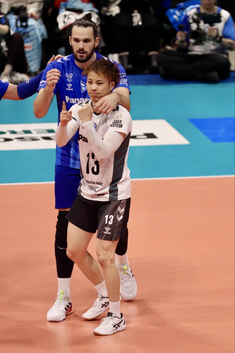 山本智大 #antoinebrizard 選手 #大阪ブルテオン