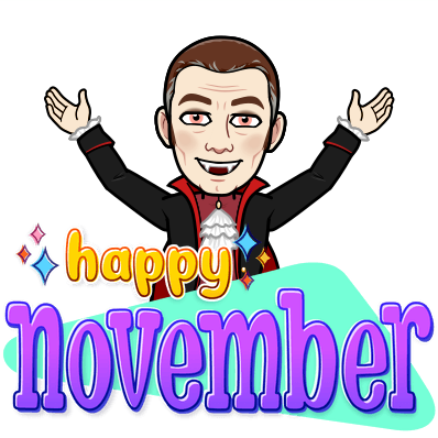 Count_Gregula's tweet image. It's #November! 🦃