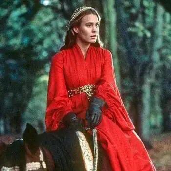 Fiona as Princess Buttercup for Halloween