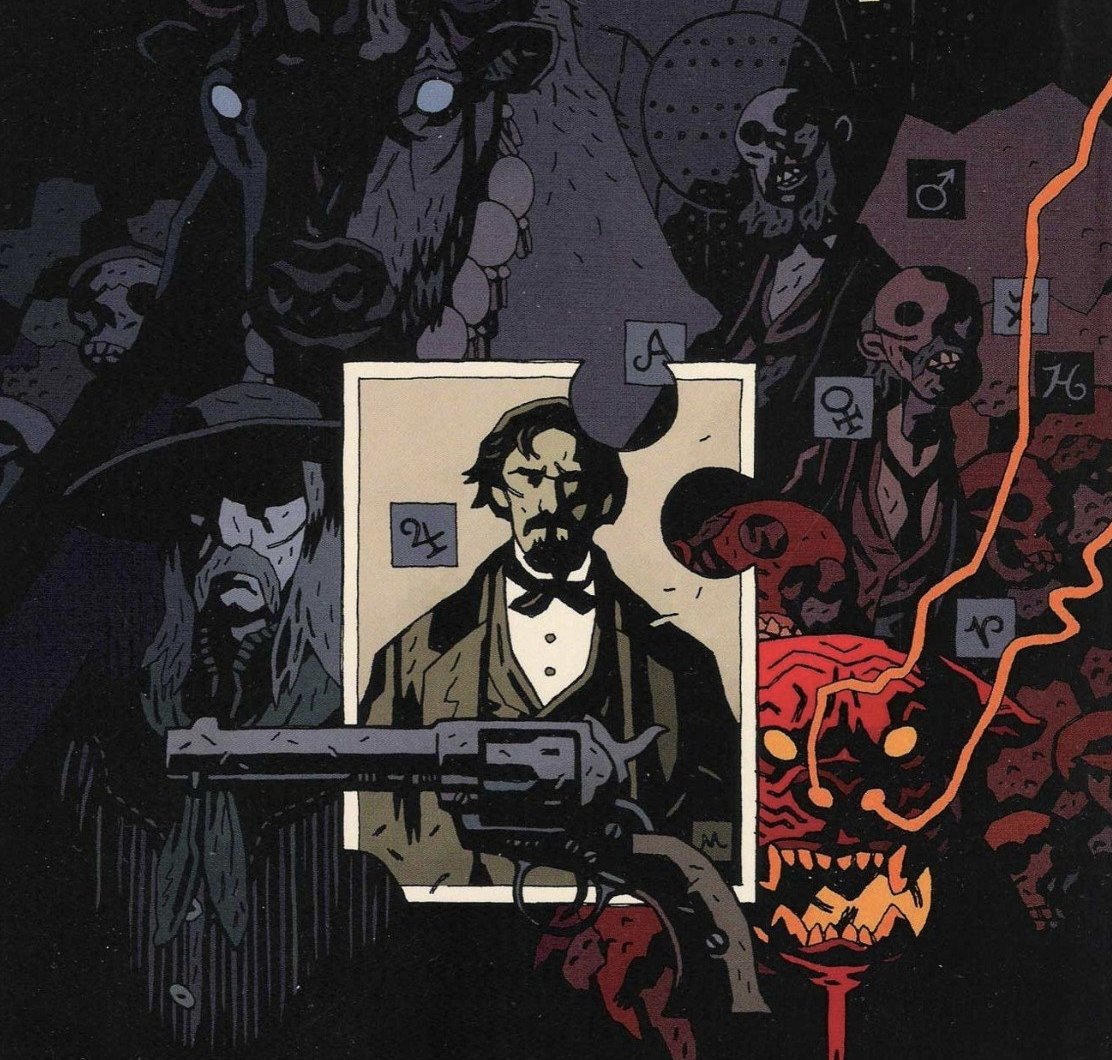Releyendo esta genial historia "weird west" de Mignola y Acurdi para escribir un buen análisis. Creo que puedo tenerlo listo para mañana.