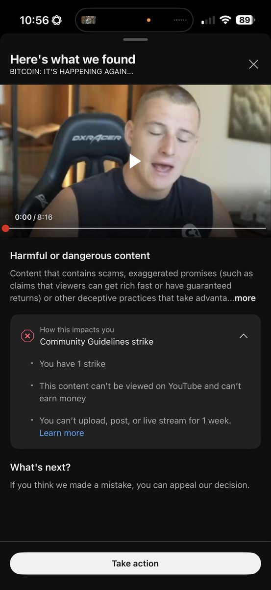 🚨 Why Crypto YouTubers Are Suddenly Getting Strikes (Full Breakdown)

YouTube just dropped a policy bomb effective Nov 17 2025 — and it’s wiping out crypto channels left, right &amp; center.

Here’s what’s really happening 🧵