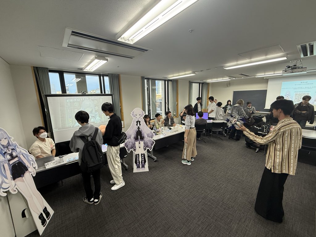 I’m in Aoyama university today, they have a Vtubing club… where they are drawing, rigging and doing merch and content strategy as an activity. 

It really shows how far this medium have have grown to the point that it’s eligible to be an actual club in a big university.