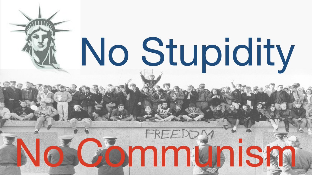 NO STUPIDITY - NO COMMUNISM