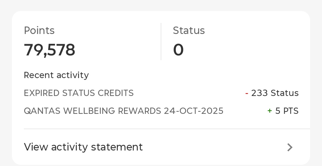 This is how <a href="/Qantas/">Qantas</a> rewards their frequent flyers after their data breach? Expiring the status credits, not keeping their double status credits on flights taken, making reward flights nearly impossible to get.