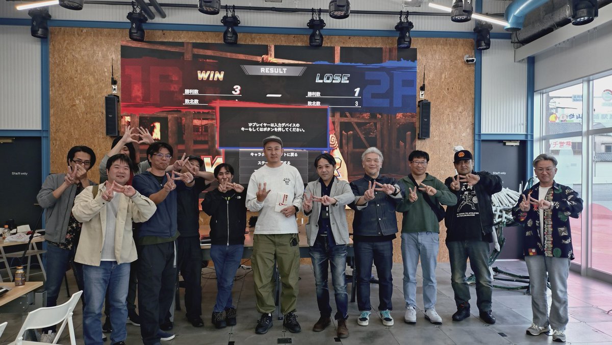 lionyamaguchi's tweet photo. 最後に参加者全員で記念撮影！

※皆様から許可は頂いてます

#VF5REVOWS https://t.co/C9JolvUS05