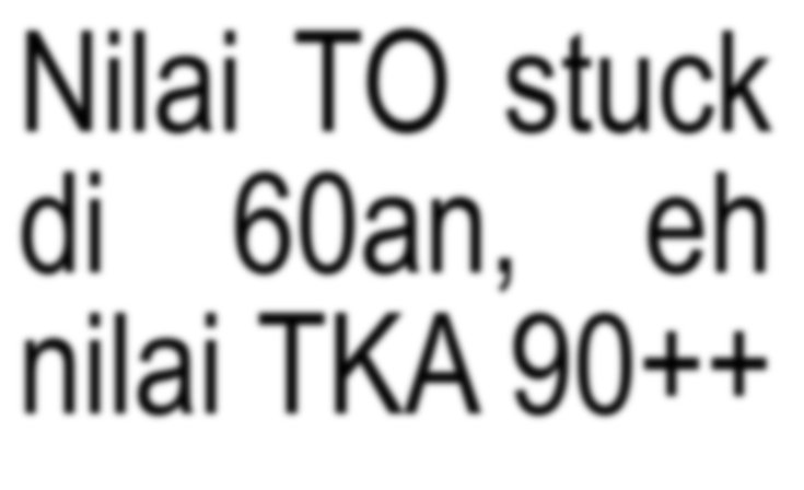 manifesting 

btw berapa skor TO TKA Matwa terakhir kalian?