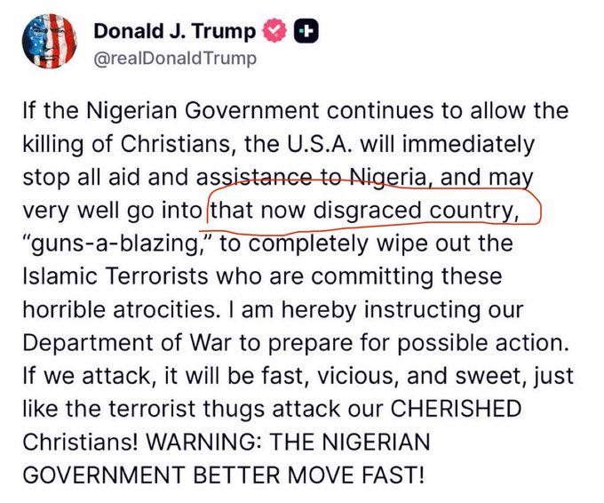 Elchapo377's tweet photo. @NigeriaStories Trump need to apologize for calling Nigeria a disgrace country 

You need to learn how to respect others 

The president of America 🇺🇸 need to apologize to the people of Nigeria 🇳🇬 for calling our great country disgrace country and we can’t take such insult ..Never https://t.co/33HqgUiwzA