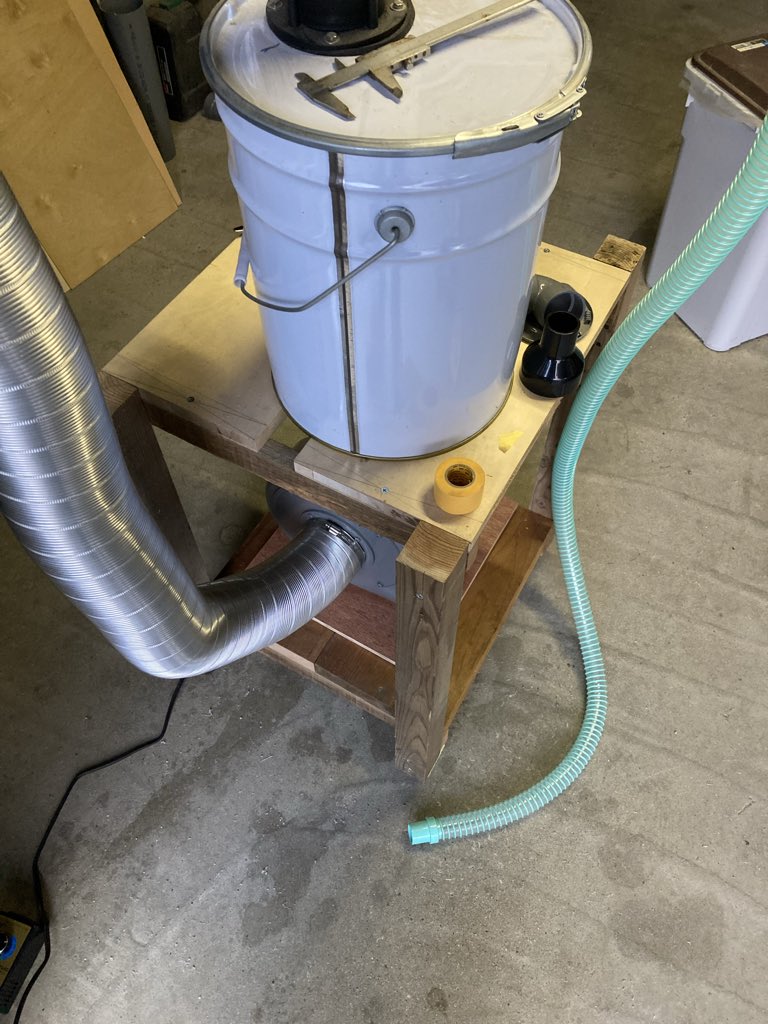 zoukibayasi1's tweet image. 仮運用。吸い込んではいるようです。
分離できてるのかな？