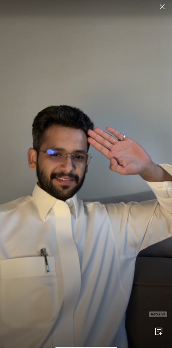 #عصام_القرني 

لايف بعنوان سعة صدر وسوالف خاثره💙