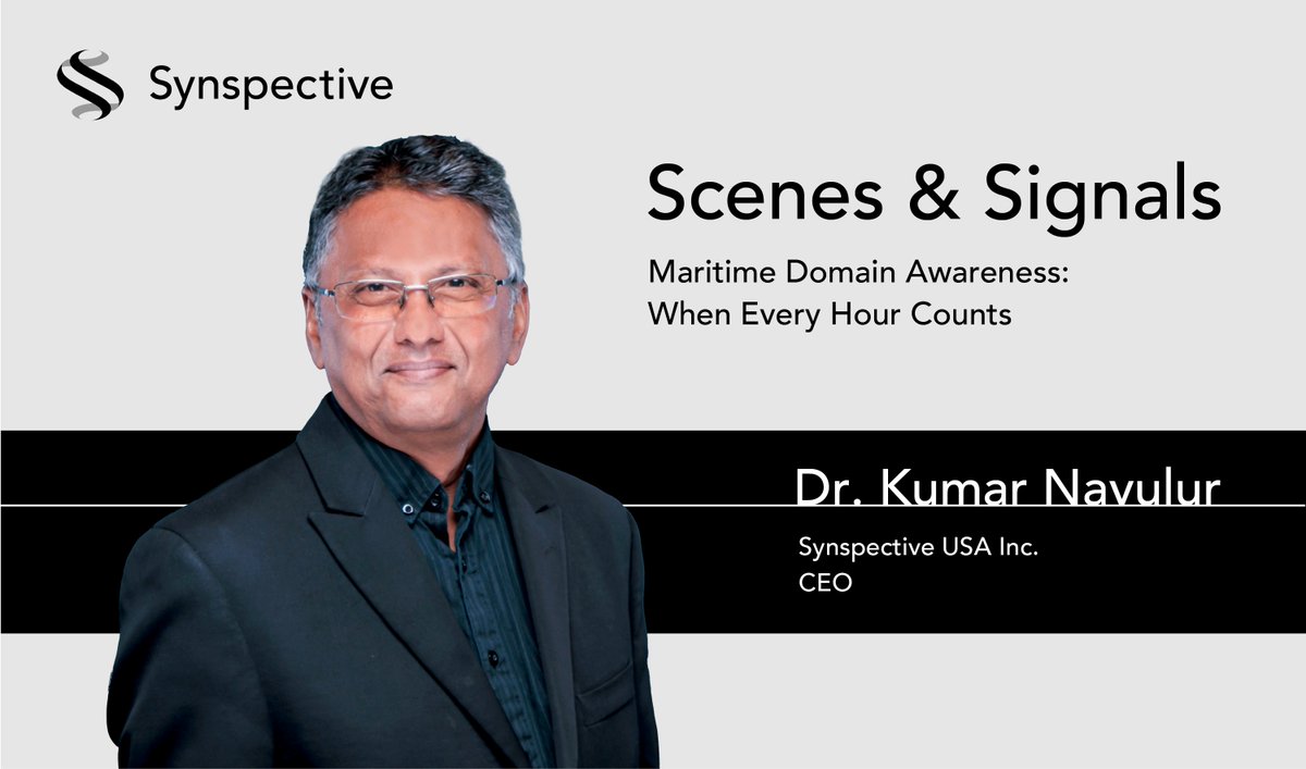 Imagine tracking a ship that suddenly goes dark in the middle of the ocean. Within hours, multi-sensor data from SAR, EO, RF, and AIS reveals its true location and activity. That is the future of maritime domain awareness.

In his latest blog, Dr. Kumar Navulur, CEO of