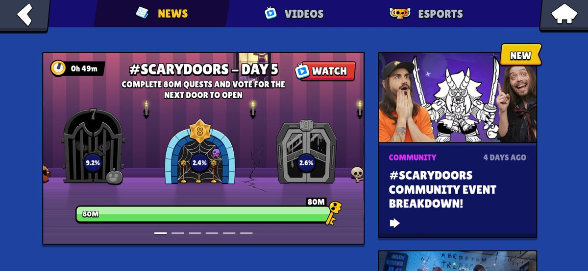 #ScaryDoors #BrawlStars