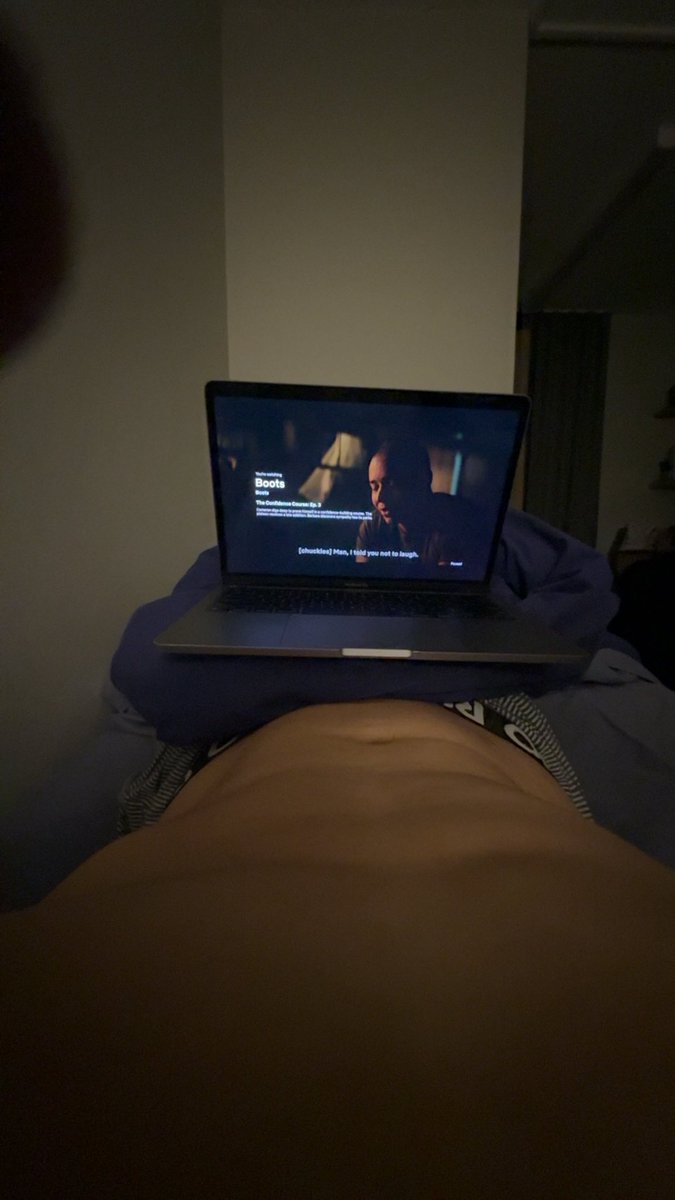 Chr1The's tweet photo. someone watch Boots with me in bed 

#mlm #gay #fyp https://t.co/OKPaQeHPWP