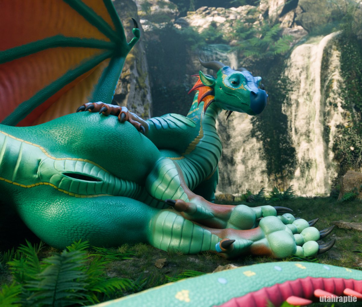 Glory 🍑

She's waiting for the Murderbasket... uhm... I mean for the Deathbringer 🍑🖐️

Different angles/poses of this render available on my p site. She will be available there too very soon, along with some more roumd butt Rainwings *blehs at all of u*