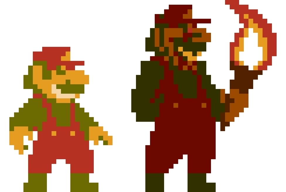 check out these awesome sprites from our coolrash!

sprites by:<a href="/idkrandom_cool/">idkrandomcool</a> 

#MARIOATROCITY #marioexe #pixelart #horrorbrewcommunity