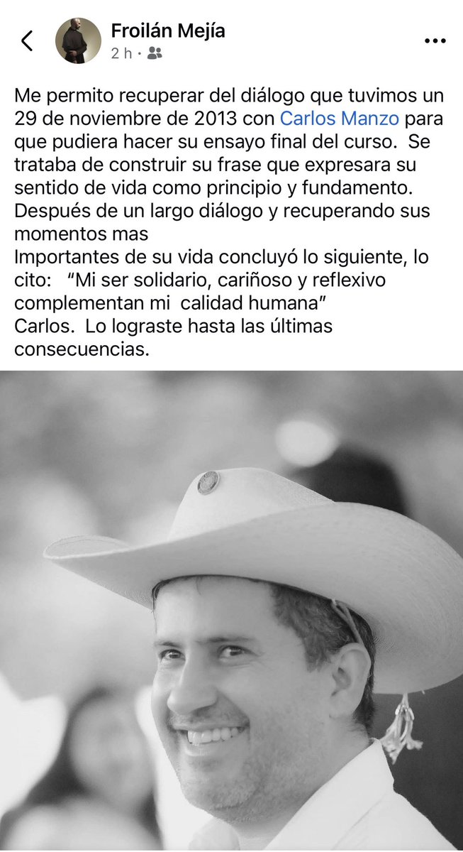 goliveros's tweet image. Tomado del muro de Froilán Mejía -catedrático del ITESO- :

Lean por favor