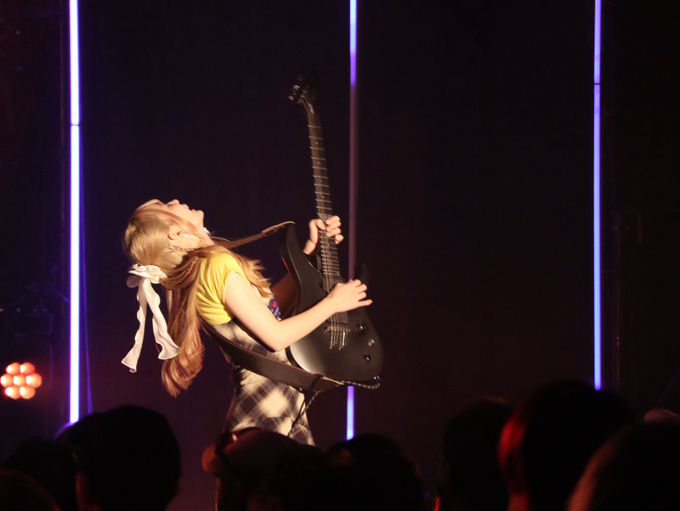 On stage media image