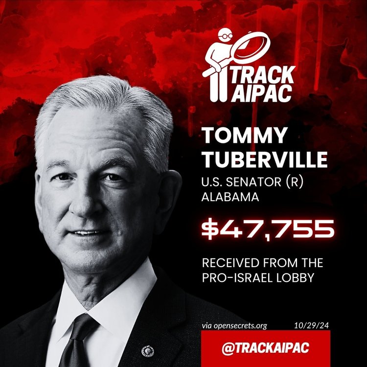 Saw this by <a href="/SenTuberville/">Coach Tommy Tuberville</a> the  check &amp; confirmed.. yes, an <a href="/AIPAC/">AIPAC 🇺🇸🇮🇱🎗️</a> genocide apologists.. a cheap one at that!? Is he the lowest cost apologist in senate for AIPAC I wonder? 🤔 Not a very credible source even among Muslim &amp; Islam haters on Shariah Law then..
