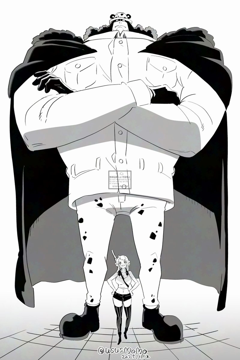 推しカプの身長差が5mある件について