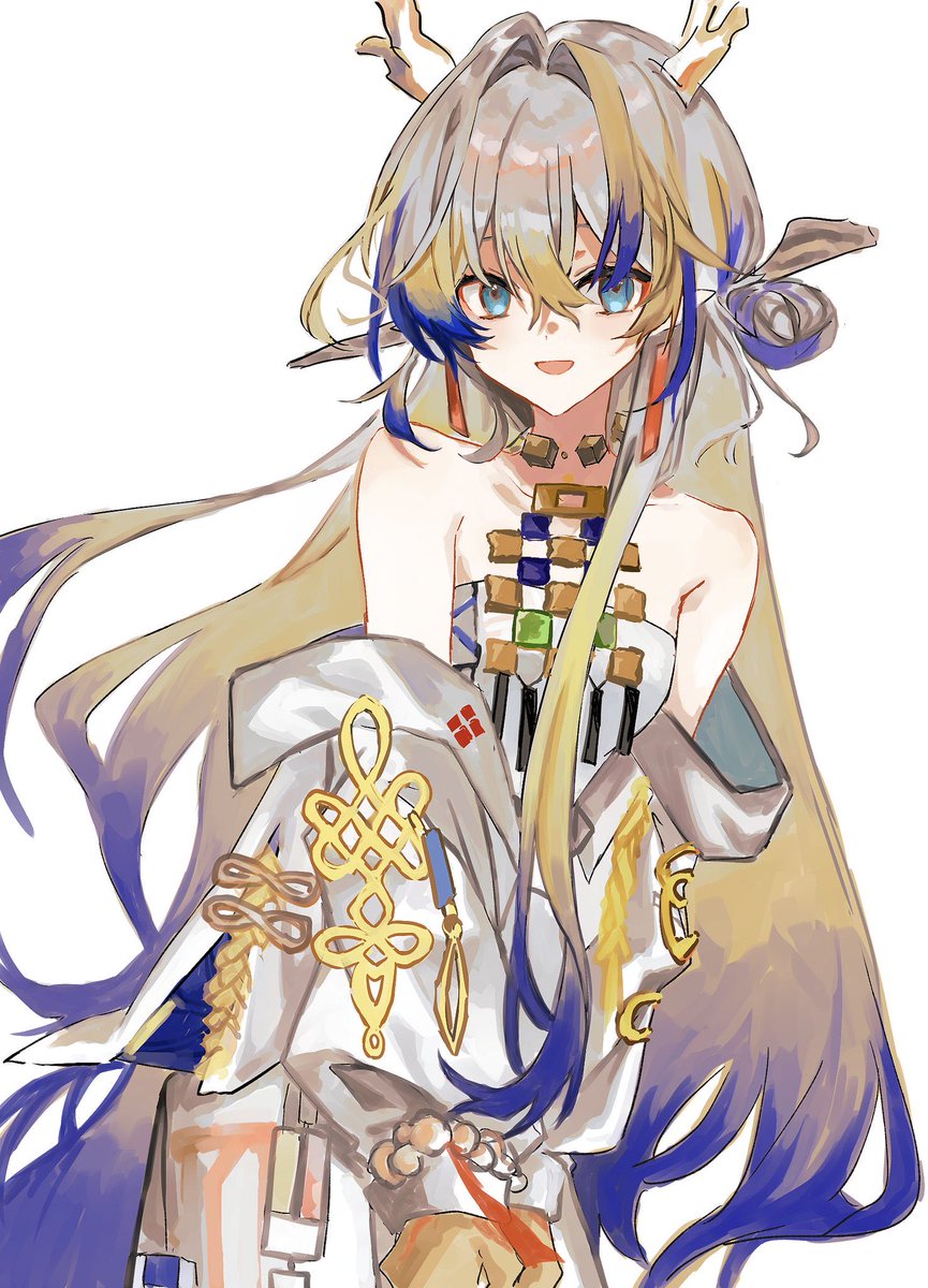 Syuga様 小柳ロウ 双子シエル(幼少期のＭ字前髪ver) にじさんじ 小柳ロウ】の髪色再現ししたら可愛すぎた。#にじさん