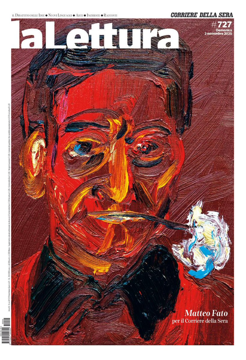 Faccia da <a href="/La_Lettura/">la_lettura</a> 

Il nuovo numero è oggi nell’App e in edicola con il <a href="/Corriere/">Corriere della Sera</a> . La copertina, firmata da #matteofato è un omaggio a Pier Paolo Pasolini 

Con #guerraepace #alessandropiperno #hankang #peterhandke #ianrankin #ppp #pierpaolopasolini #quartostato