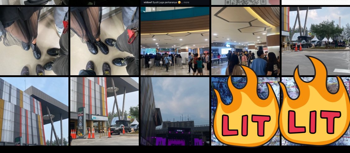 konser yang samsek tidak ada dokum, kecuali pap buat codan tiket 🤣