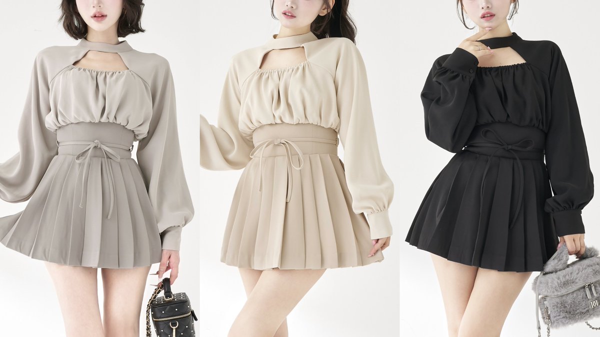 絶対にスタイル盛りたい日はこのワンピ一択。ガーリーさと上品さの