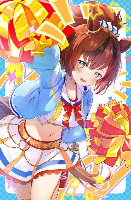 元気でるかなぁ～
#ウマ娘プリティーダービー  #umamusme #ナイスネイチャ #3連休はフォロワーさんが増えるらしい 