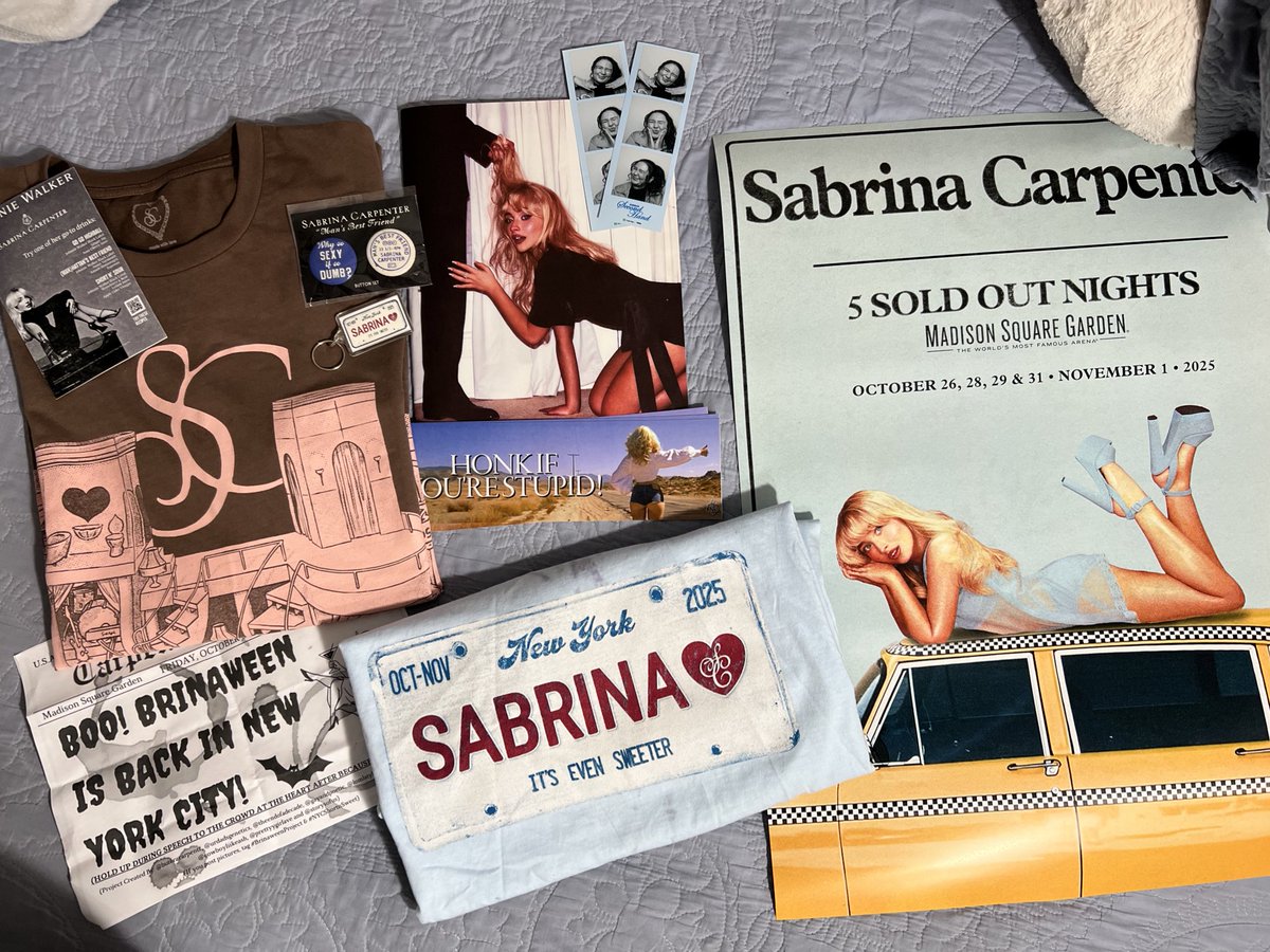 NYC Merch 😁😁😁