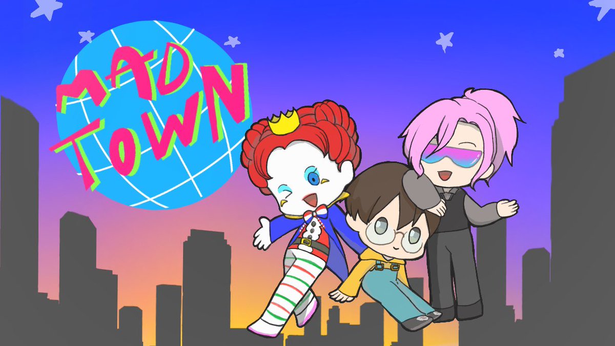 最高の1ヶ月をありがとう🤡✨
#スタボアート #MADTOWN