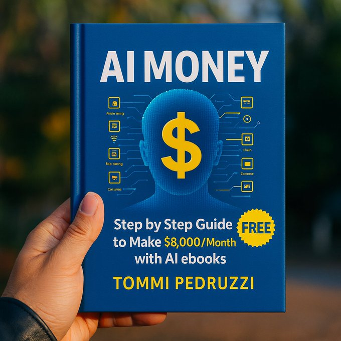 RodmanAi's tweet image. I published 1,500 books on Amazon and made $3M

Here’s how in 10 steps:

1. Find 10 evergreen nonfiction niches on ChatGPT
2. Pick one that’s specific, not broad. e.g. ADHD parenting
3. Ask ChatGPT to write 10 book chapters for that niche
4. Expand chapters with Claude AI
5.