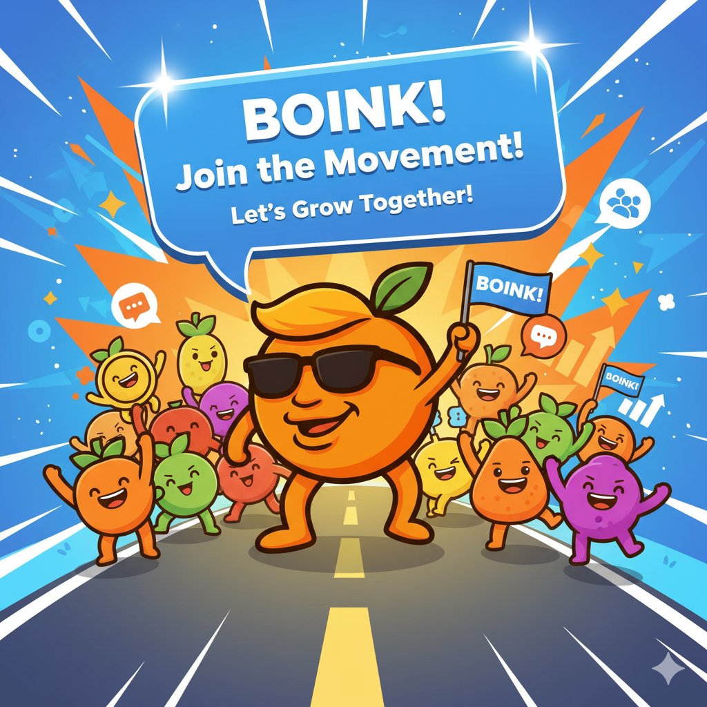 Boinkcryptocoin's tweet image. "No brakes, only throttle! 🚀 The Boink train is picking up speed, and we're not slowing down for anything. Strap in, Boink Fam!

AJe38ssVZc5dpi8GQJbuRakdFWzonuXid6NaHg1Hmoon

#Boink #FastTrack #FullSpeedAhead"
