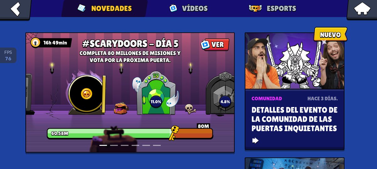 Aún quier las gemas #scarydoors #BrawlStars