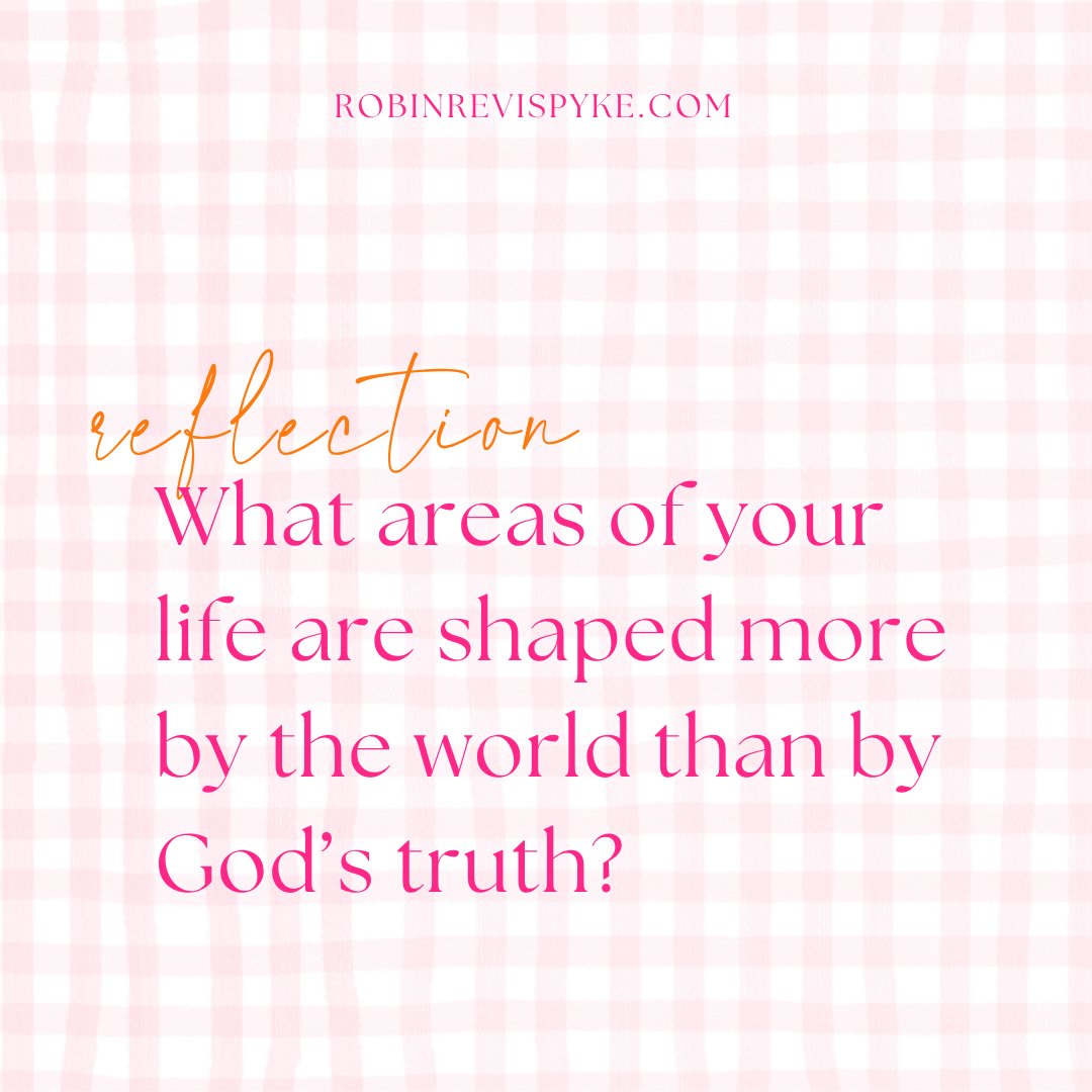 drrobinpyke's tweet image. 🕊 Reflection for your week:
What areas of your life are being shaped more by the world’s opinion than by God’s truth about who you are?

Pause, pray, and write your answer this week. 💗

#FaithReflection #IdentityInChrist #ChristianMentoringForWomen #FaithJournal…